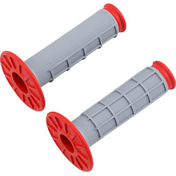 Offroad Dual Compound Grips Red by Renthal