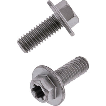 Bolt Torx Large Flange European M6 x 15 10 Pack by Bolt