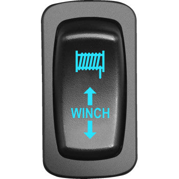 Winch Switch Blue by Moose Offroad