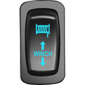 Winch Switch Blue by Moose Offroad