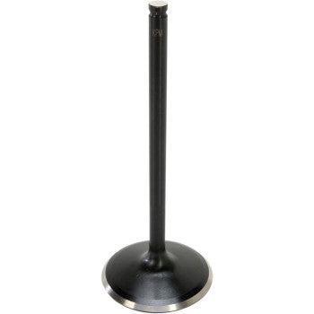 The Polaris Intake Valve 37.72 mm Standard by Kibblewhite is an expertly crafted EV8 stainless steel engine valve with a long, narrow stem and flat circular base, designed for enhanced durability and performance.