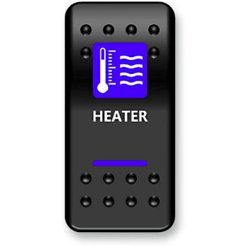 Rocker Switch Heater Blue by Moose Offroad