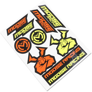 S2 Decal Moose Racing Yellow / Orange by Moose Offroad