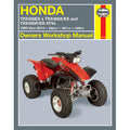X3 Honda TRX TR00, Manual by Haynes