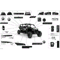 BODY - DECALS - DS - 2021 CAN AM MAVERICK MAX TURBO R DS / RS
