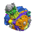 191S-U6 ENGINE - 2025 CFMOTO UFORCE 600
