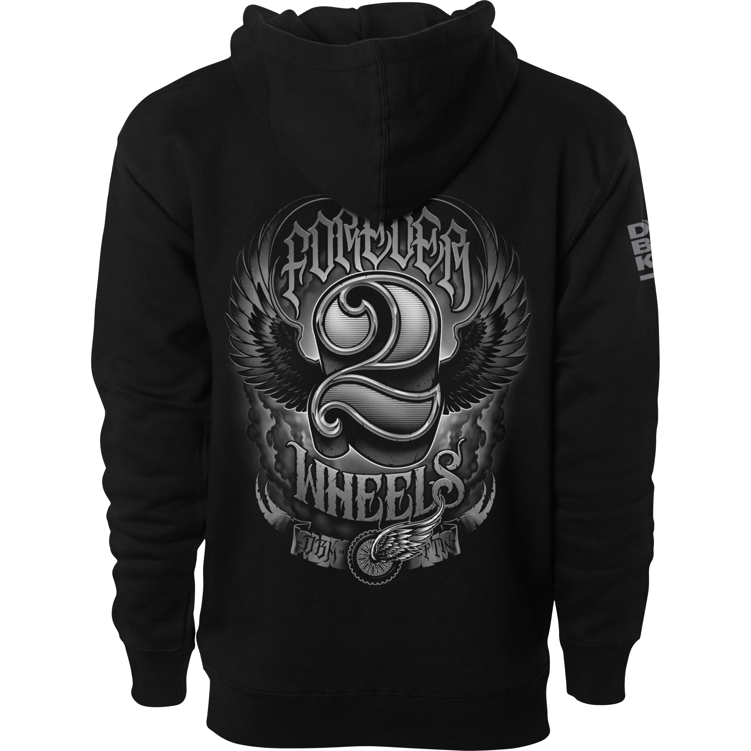 Two Wheels Hoodie (2026) by DBK