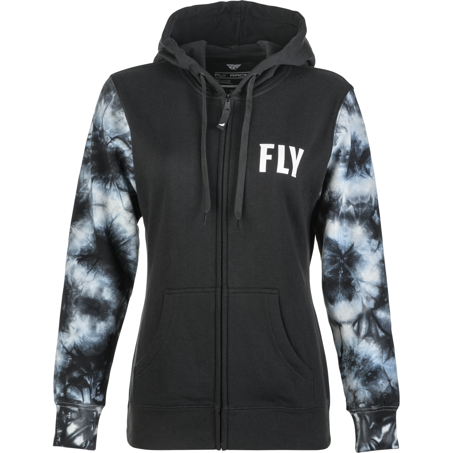 Women's Tie-Die Zip Up Hoodie by Fly Racing