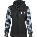 Women's Tie-Die Zip Up Hoodie by Fly Racing