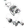 MAGNETO AND ELECTRIC STARTER _04R1512 - 2015 CAN AM MAVERICK 1000 / X XC