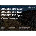 OWNER'S MANUAL - 2023 CFMOTO ZFORCE 950 Trail