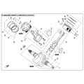 CRANKSHAFT & CONNECTING ROD & PISTON ASSY. - 2018 CFMOTO ZFORCE 800 EX