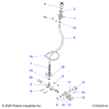 BRAKES: BRAKE PEDAL and MASTER CYLINDER - 2023 POLARIS SPORTSMAN TOURING 570
