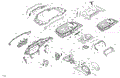 BODY - FRONT SECTION - 2026 CAN AM OUTLANDER MAX 850 4X4 DPS - CALI - GRANITE GREY