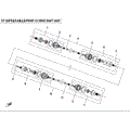 FRONT CV DRIVE SHAFT ASSY - 2015 CFMOTO ZFORCE 800 Trail