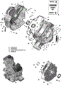 CRANKCASE - 2020 CAN AM MAVERICK TRAIL 800
