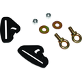Quick - Release Snap Hook Harness Tab Kits - 3 in. by DragonFire Racing