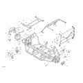 FRAME - SYSTEM - 2025 CAN AM DEFENDER PRO HD10 XT - STEALTH BLACK - 64" WIDTH