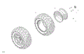 DRIVE - REAR WHEELS - 2026 CAN AM DEFENDER HD7 DPS - COMPASS GREEN - 62" WIDTH