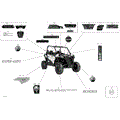 DECALS - 1000 - PACKAGE BASE - 2019 CAN AM MAVERICK TRAIL BASE / DPS