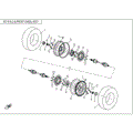 FRONT WHEEL ASSY - 2015 CFMOTO ZFORCE 800 Trail