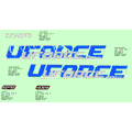 DECAL KITS(TWILIGHT BLUE) - 2024 CFMOTO UFORCE 1000 XL