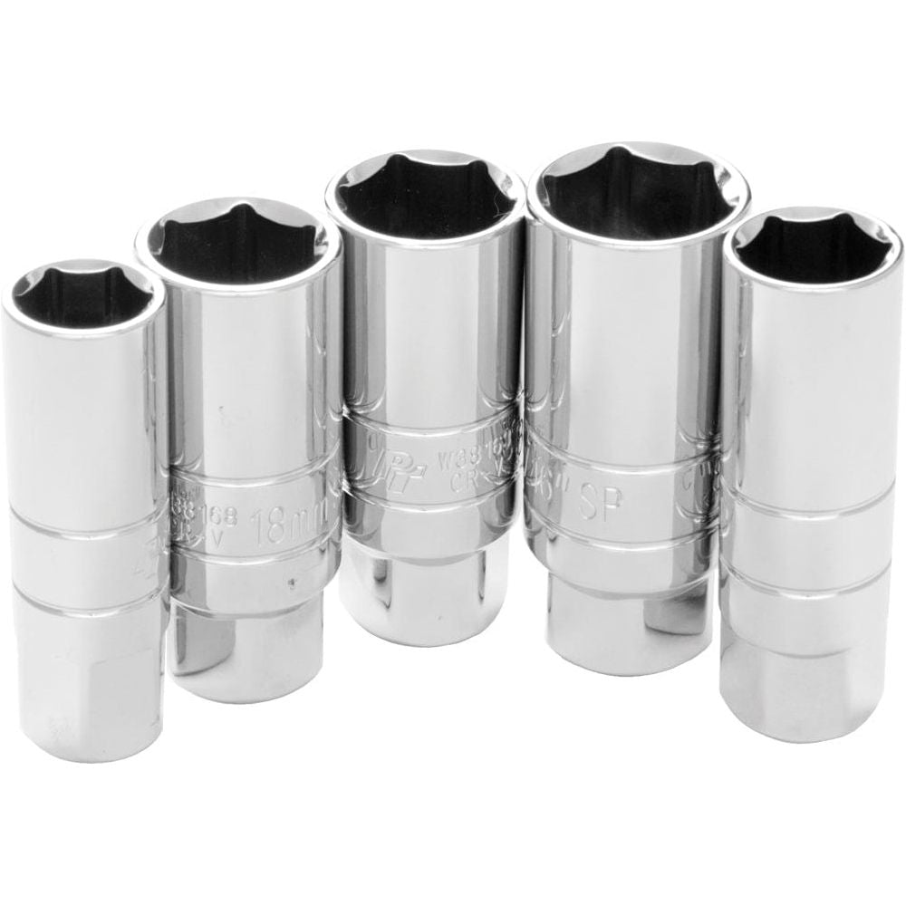 5 Pc Spark Plug Socket Set by Performance Tool W30936 Hand Tool