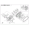 CVT CASE ASSY. - 2018 CFMOTO UFORCE 500