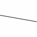 Long slender black metal tube with smooth finish designed for Polaris Ranger tailgate reinforcement.