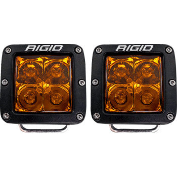 D-Series LED Light Spot Amber Pair by Rigid Industries