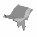 Inner Cover Baffle Clutch Ma by Polaris
