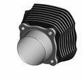 Cylinder-103.2Mm Nisl Mach Black by Indian