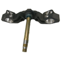Triple Tree Clamp, Lower, Flat Black by Indian (TAKEOFF)