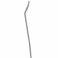 Gray metal coolant tube with angled bends designed for Polaris offroad vehicles.