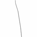 Long, slender metallic coolant tube with slight bends, designed for Polaris RZR models.