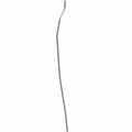 Long slender silver metal coolant tube with slight bends for vehicle fitment.