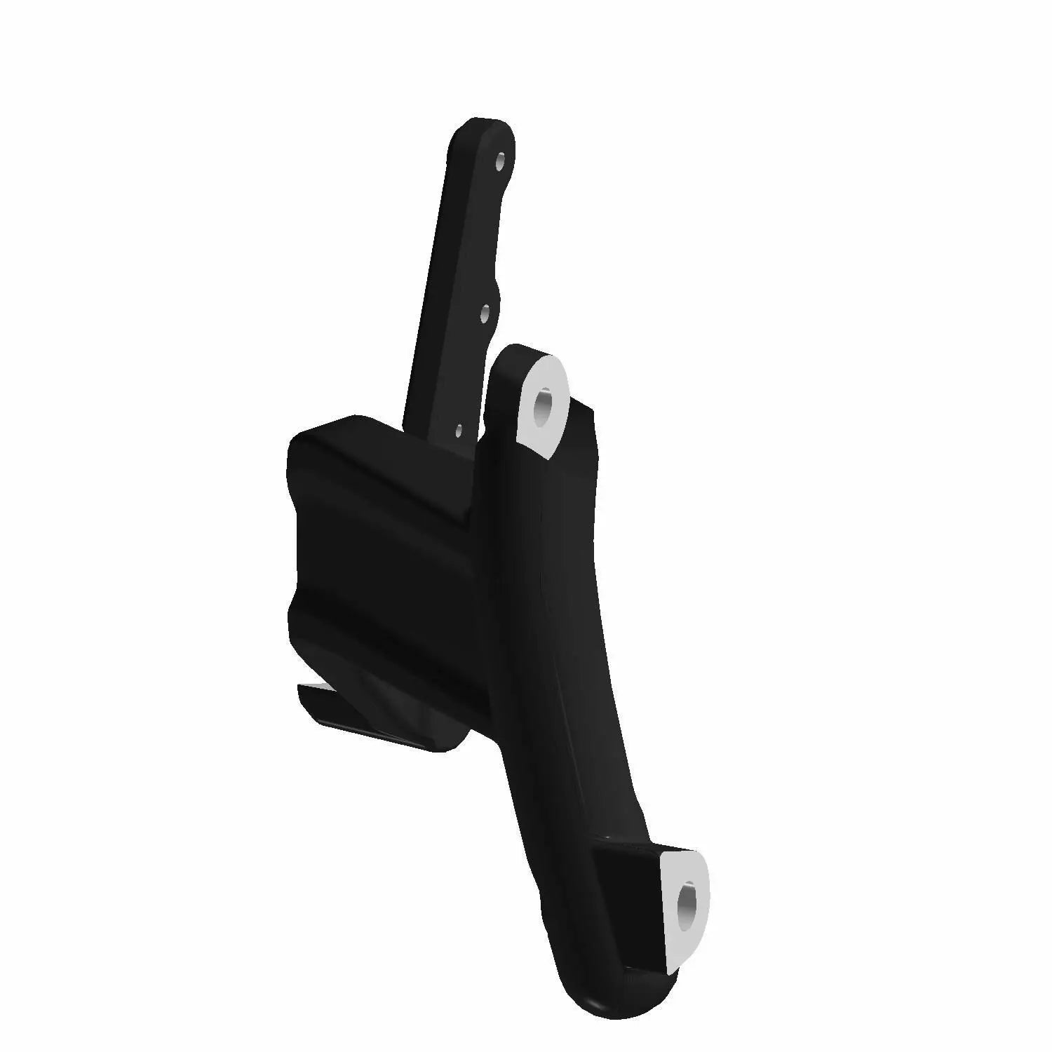 Foot Peg Mount, Right Hand Mid Black by Indian