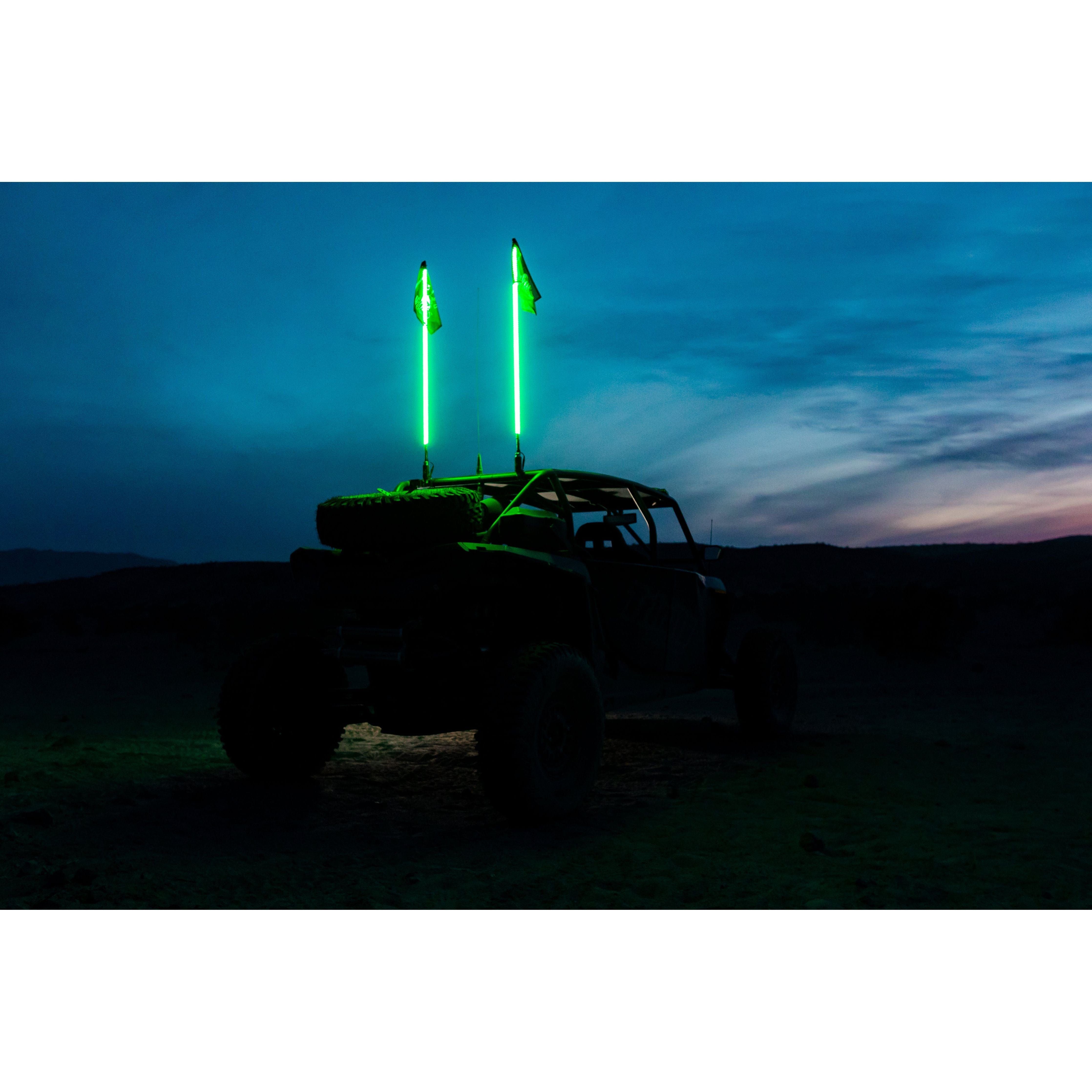 Brightest 5150 Hyper Color LED Whips by 5150 Whips Witchdoctors