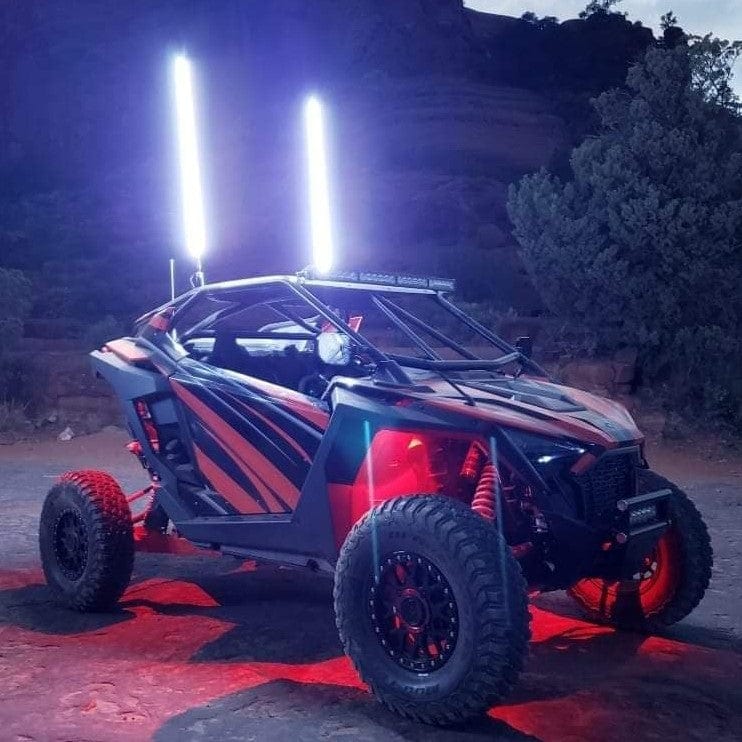 Brightest 5150 Hyper Color LED Whips by 5150 Whips Witchdoctors
