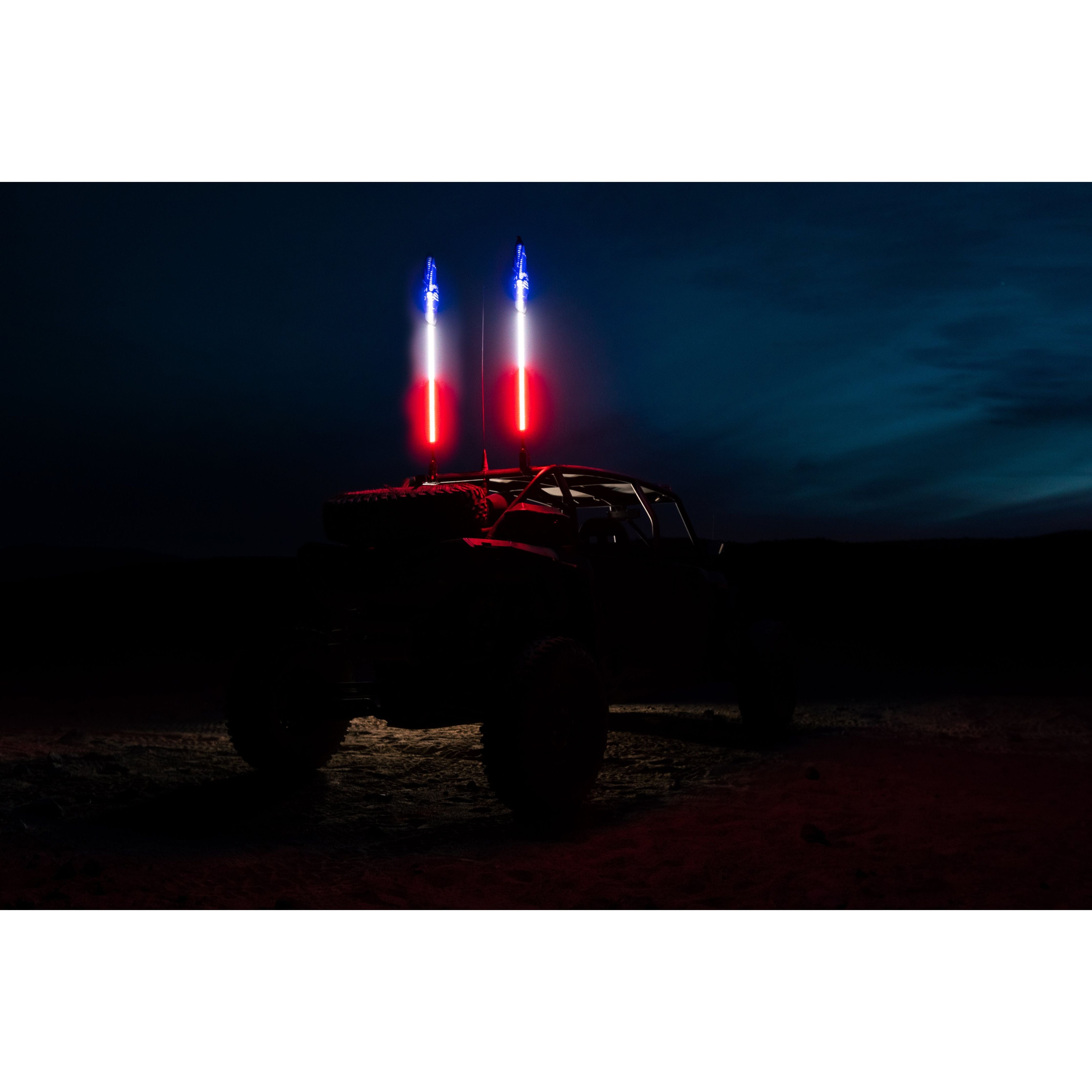Brightest 5150 Hyper Color LED Whips by 5150 Whips Witchdoctors