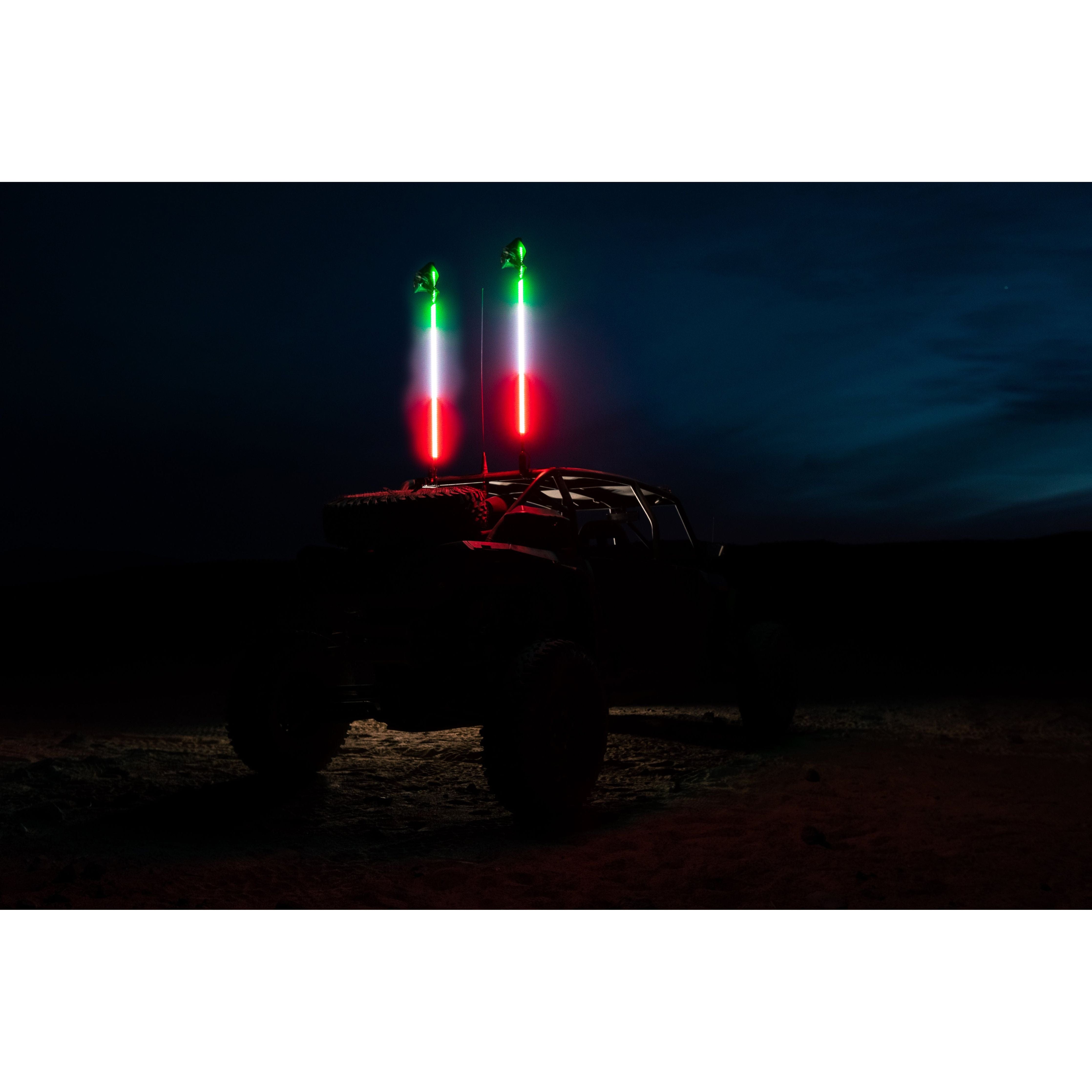 Brightest 5150 Hyper Color LED Whips by 5150 Whips Witchdoctors
