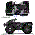 BODY: DECALS STANDARD - 2024 POLARIS SPORTSMAN XP 1000 HIGH LIFTER