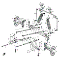 FRONT SUSPENSION - 2015 CFMOTO ZFORCE 600