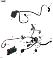 ENGINE HARNESS AND ELECTRONIC MODULE _51R1506 - 2015 CAN AM RENEGADE EFI