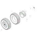 DRIVE - REAR WHEELS - 2025 CAN AM MAVERICK R - CATALYST GRAY - 77" WIDTH