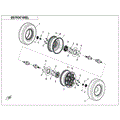 FRONT WHEEL - 2022 CFMOTO ZFORCE 950 Sport
