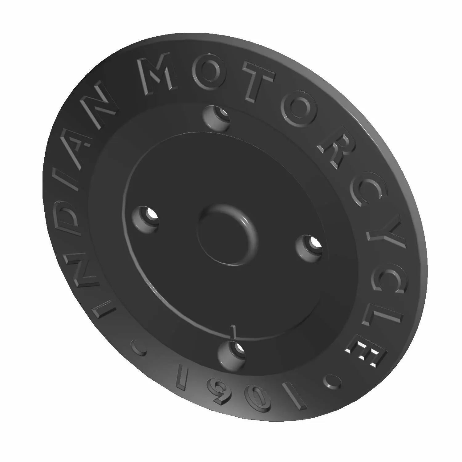 Derby Cover Badge Black by Indian