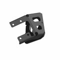 Black metal EPS mount bracket with multiple mounting holes and angled design.
