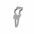 Left Frame Cable Bracket by Indian