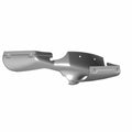 Chrome rear headlight nacelle cover with smooth curved design and mounting holes.
